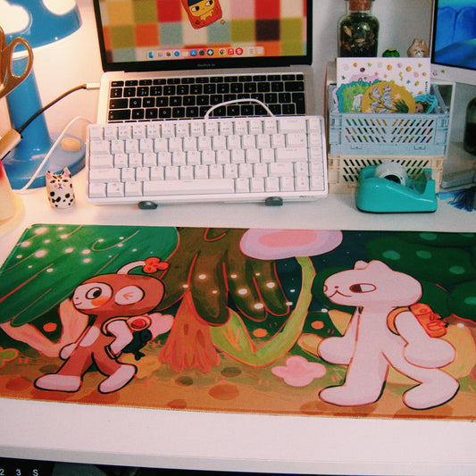 forest pals desk mat 60 x 30cm