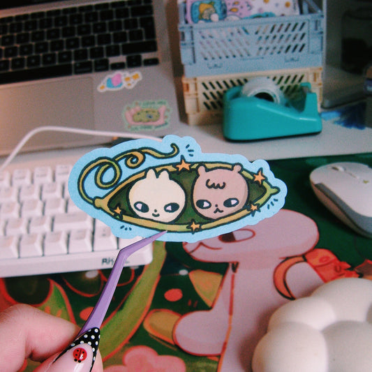 peas in a pod sticker