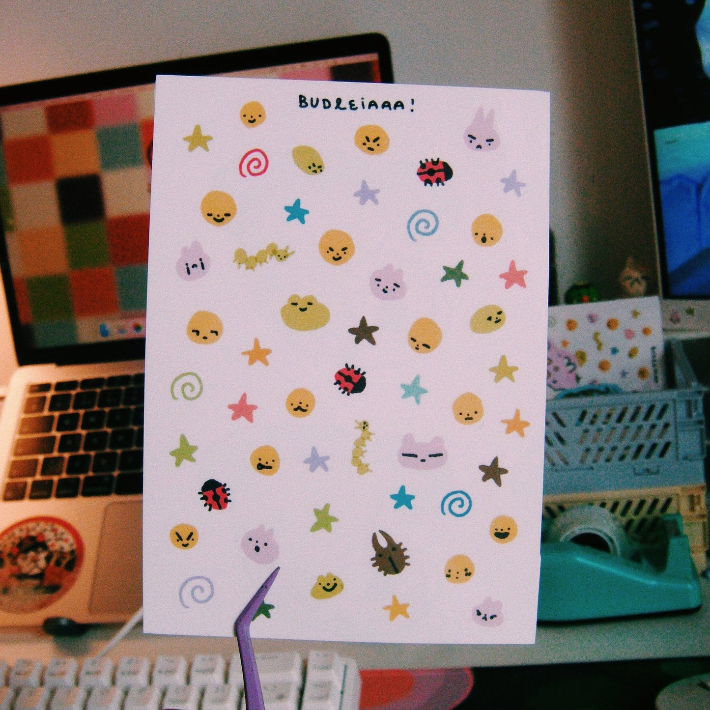 mini journal sticker sheet #1