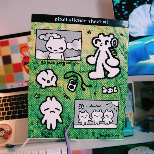 pixel sticker sheet #1