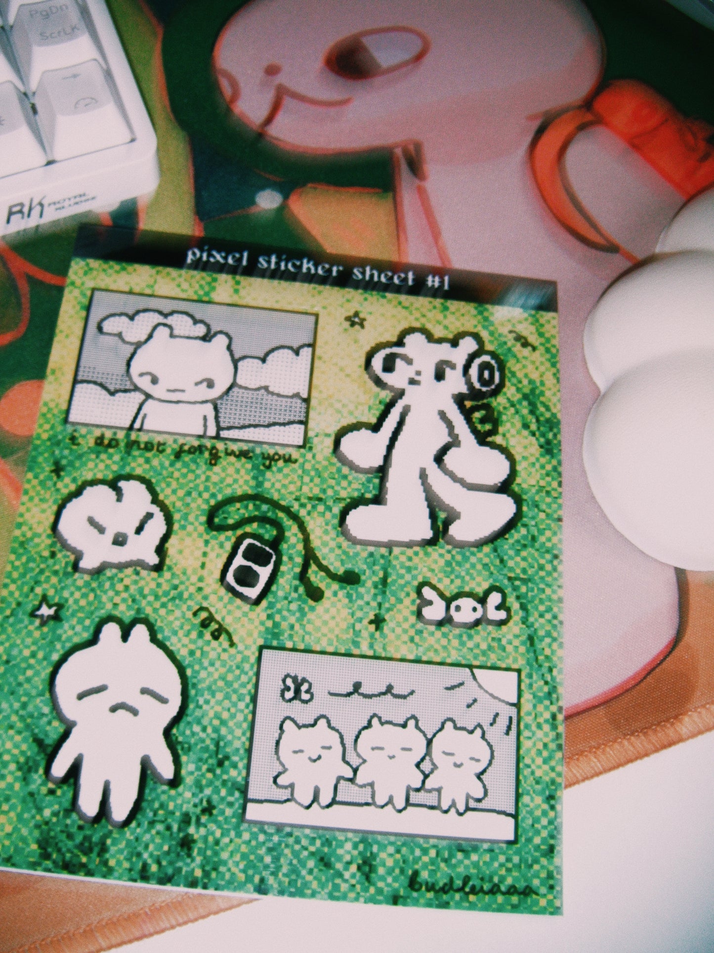 pixel sticker sheet #1