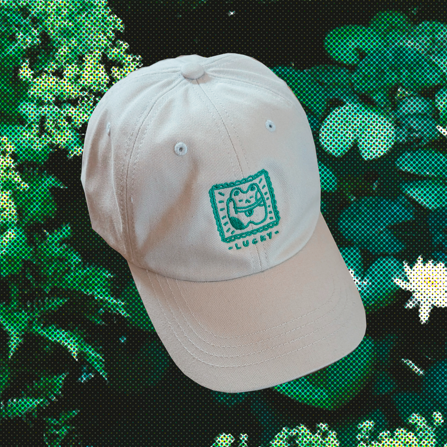 lucky cat cap