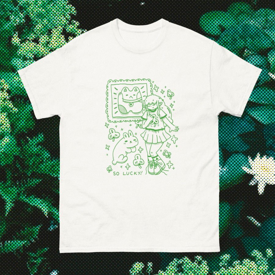 lucky bunny tee