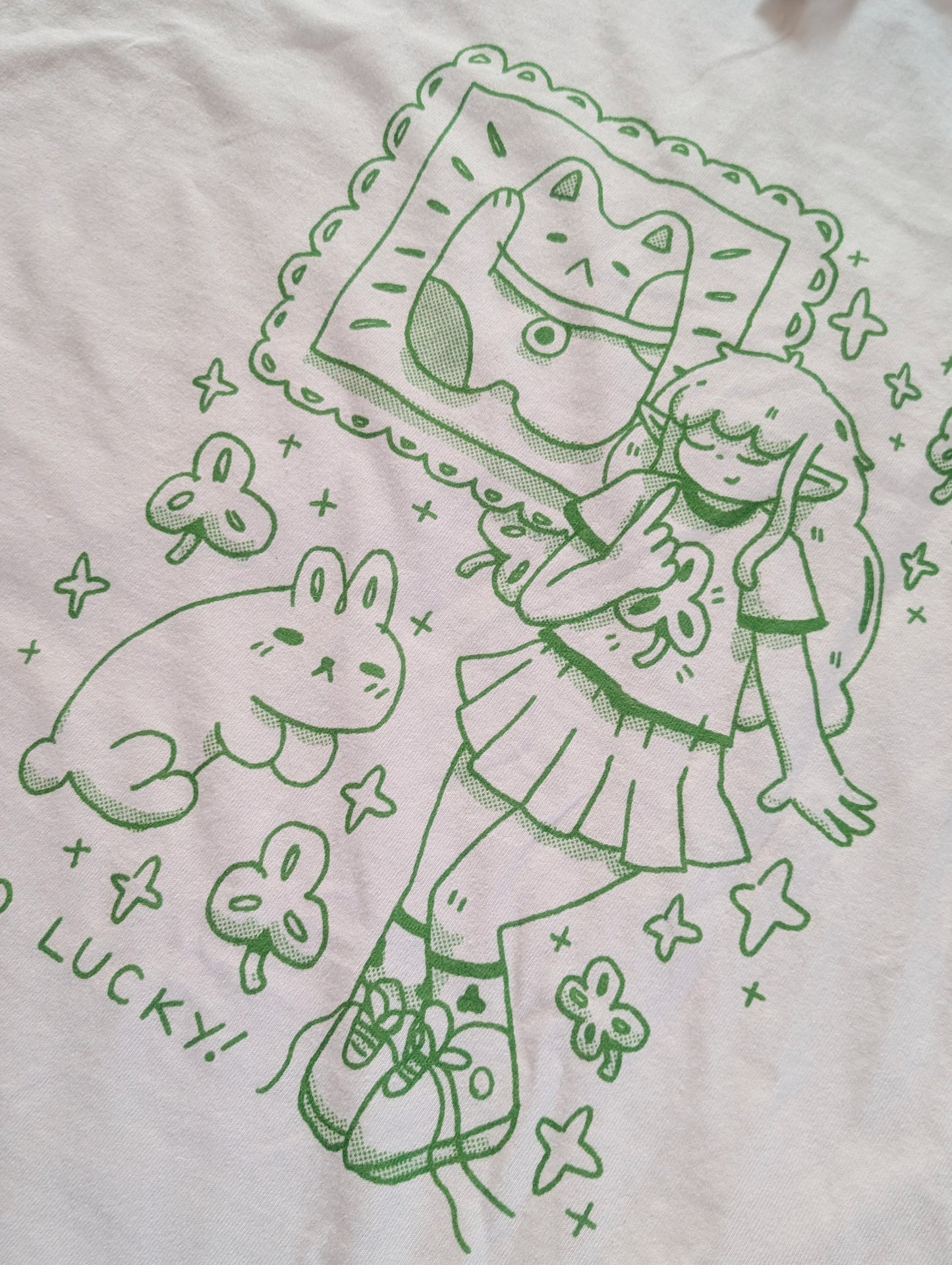 lucky bunny tee