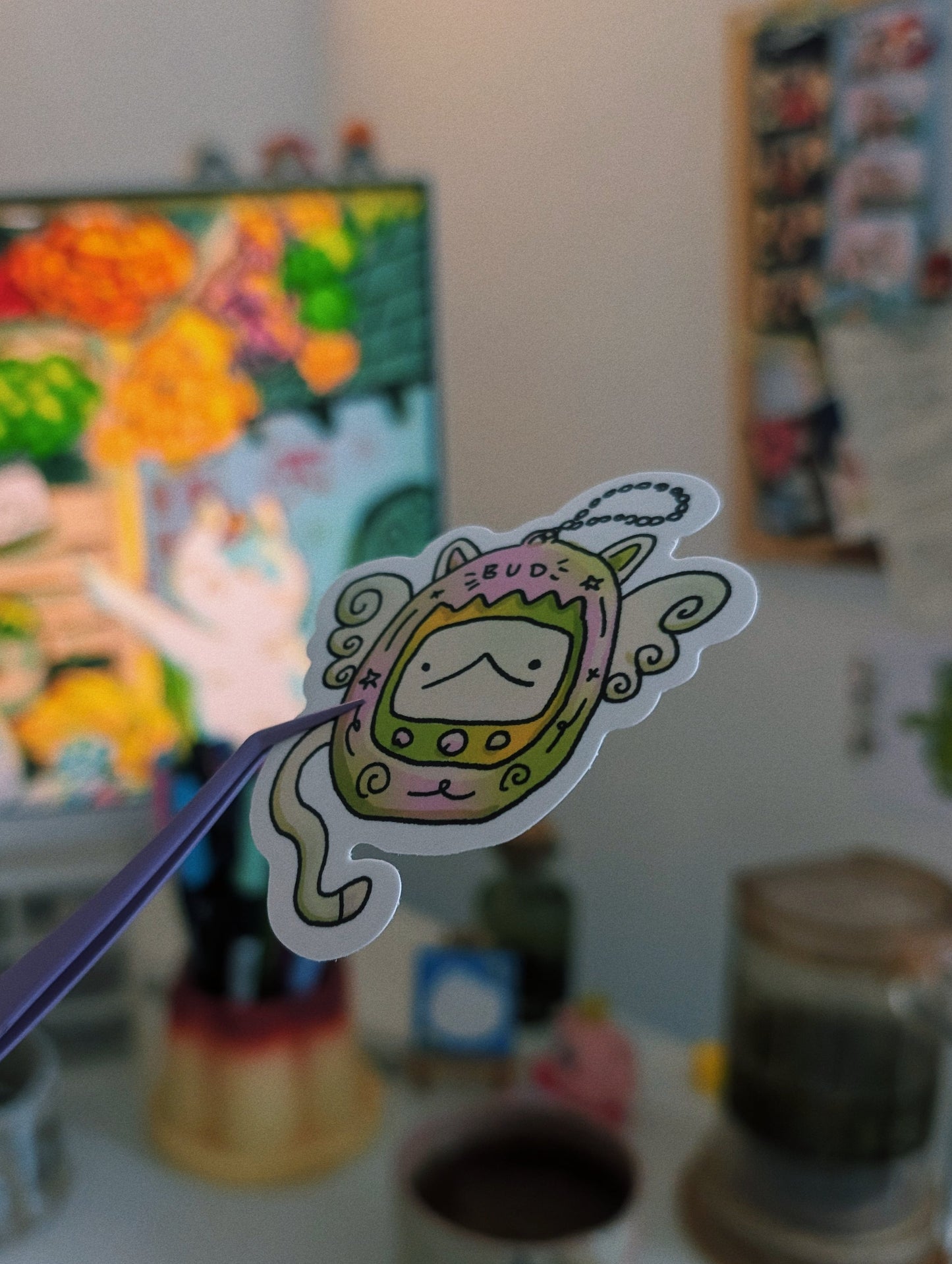 tama bud sticker