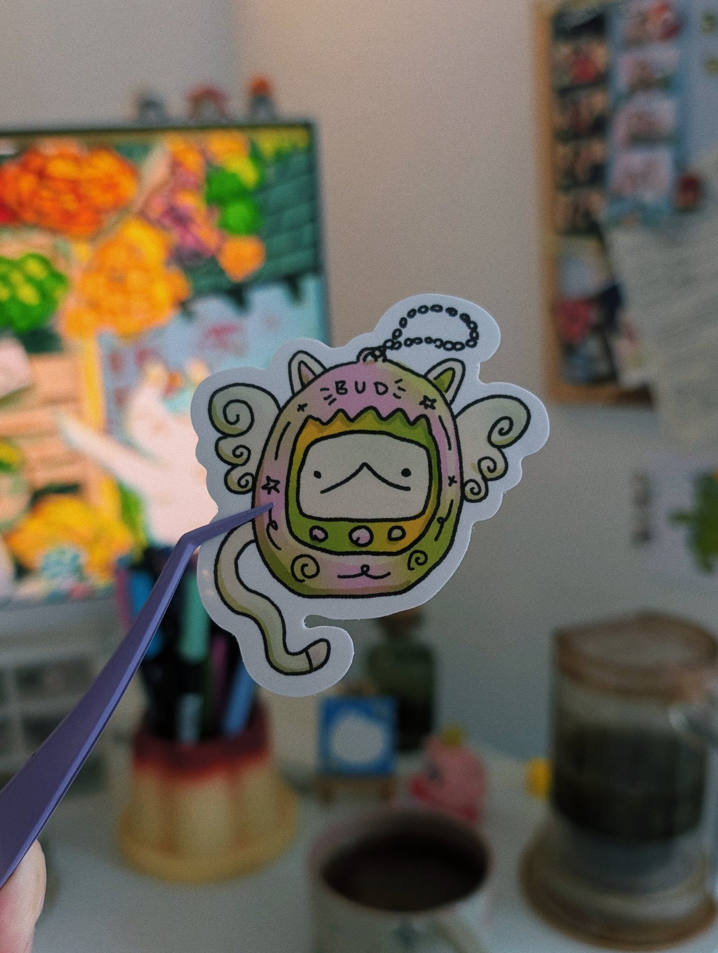 tama bud sticker
