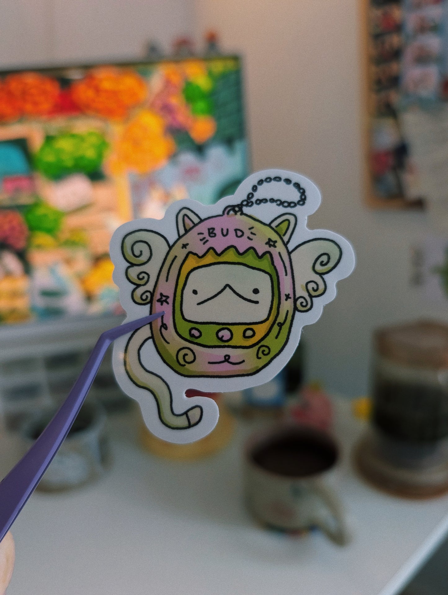 tama bud sticker