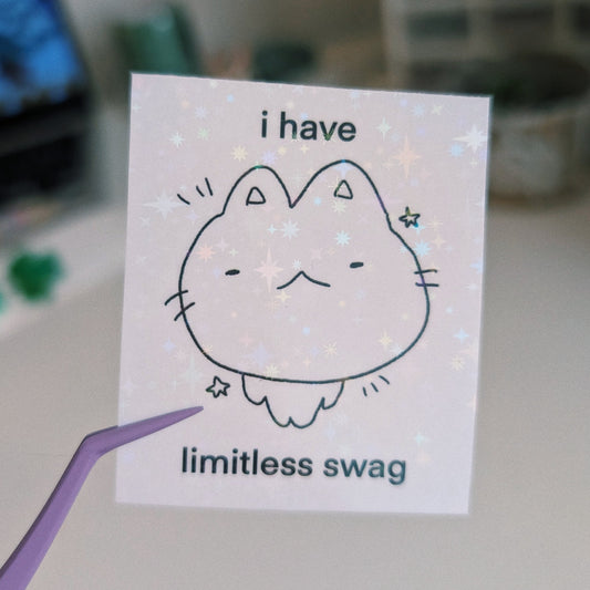 i have limitless swag sticker