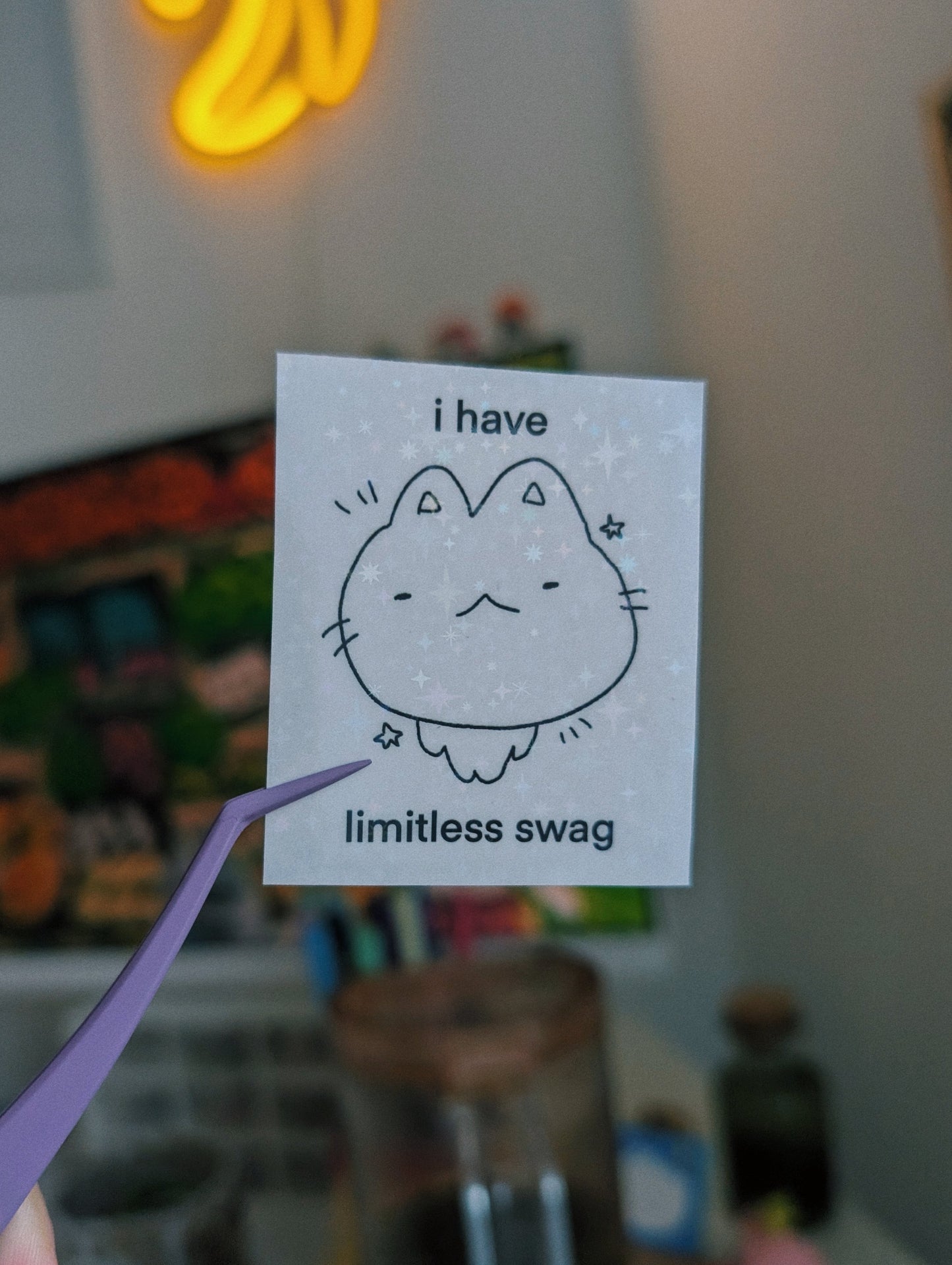 i have limitless swag sticker