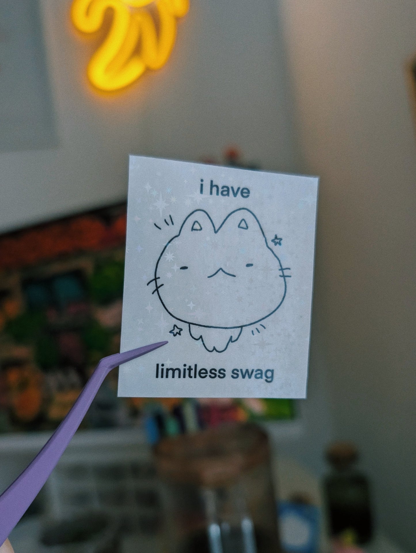 i have limitless swag sticker