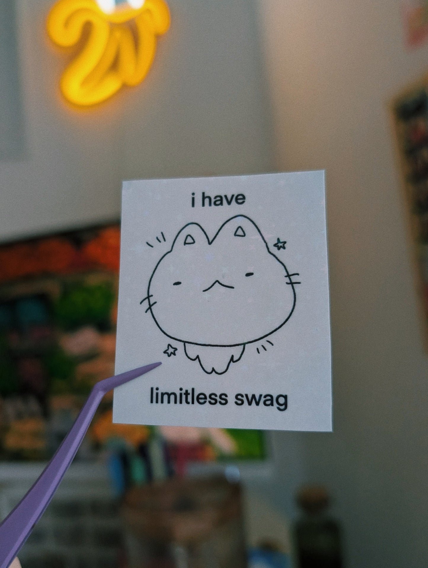 i have limitless swag sticker