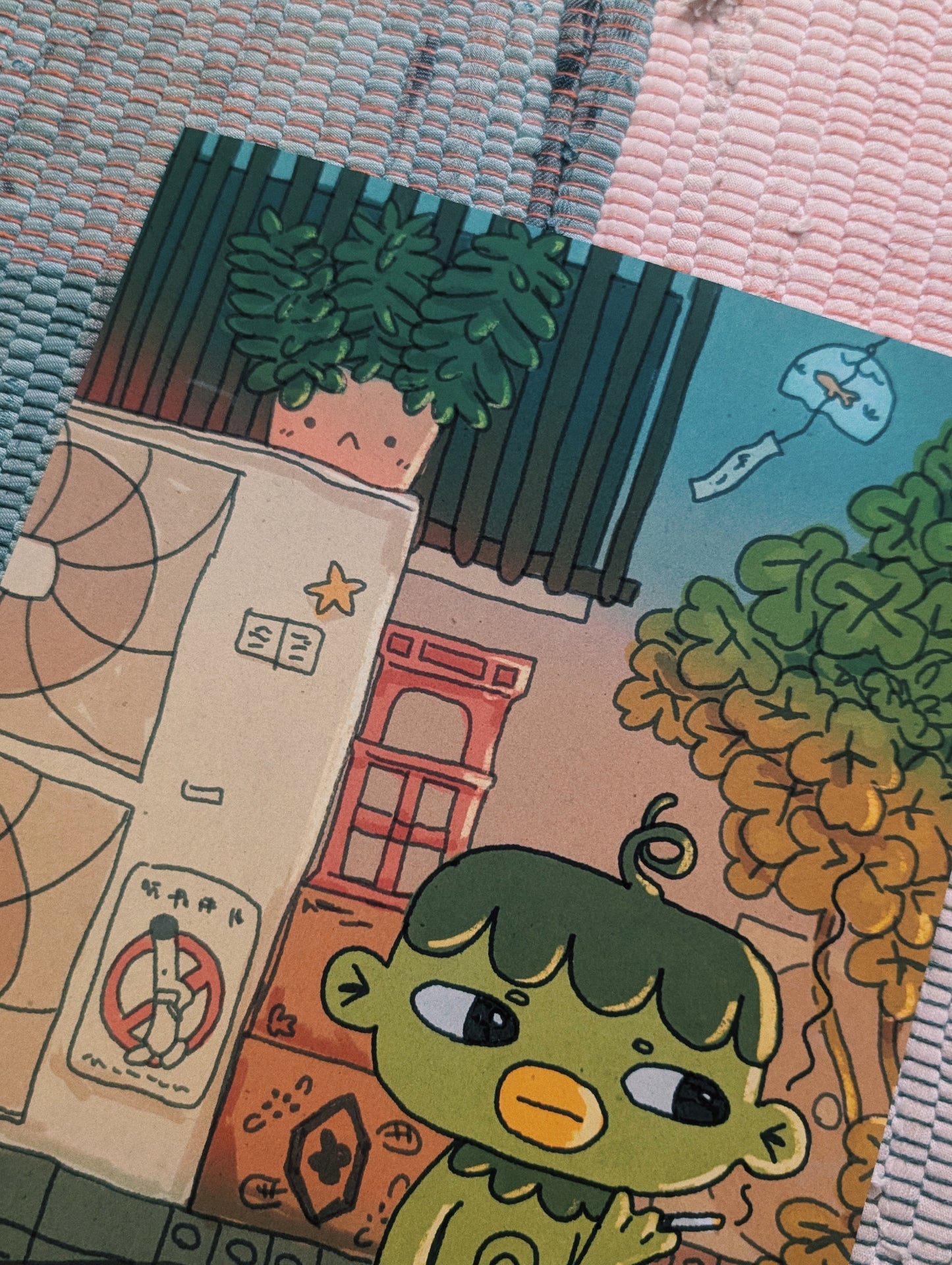 kappa in kappabashi print 20x25cm