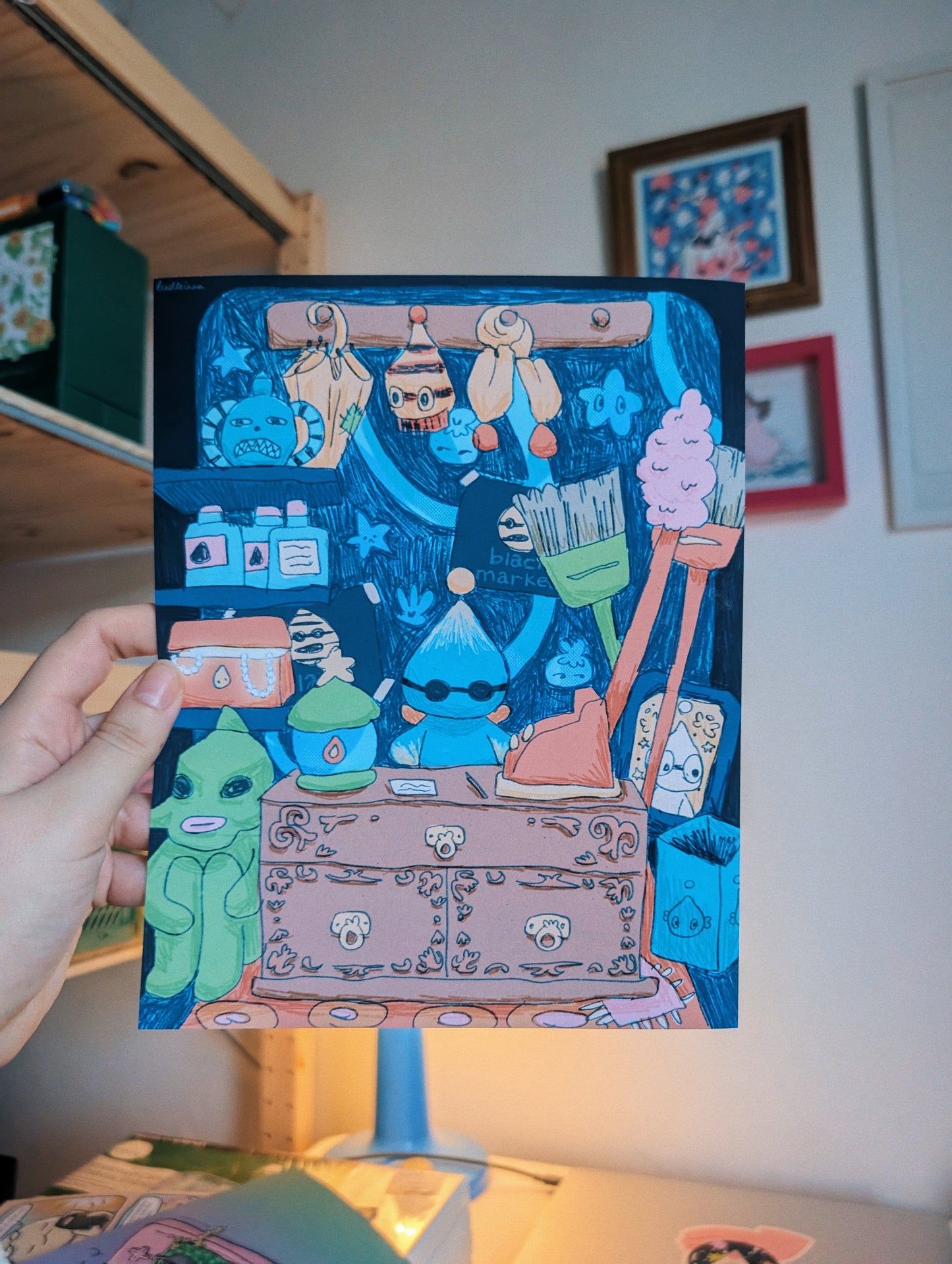 chao black market print 20x25cm