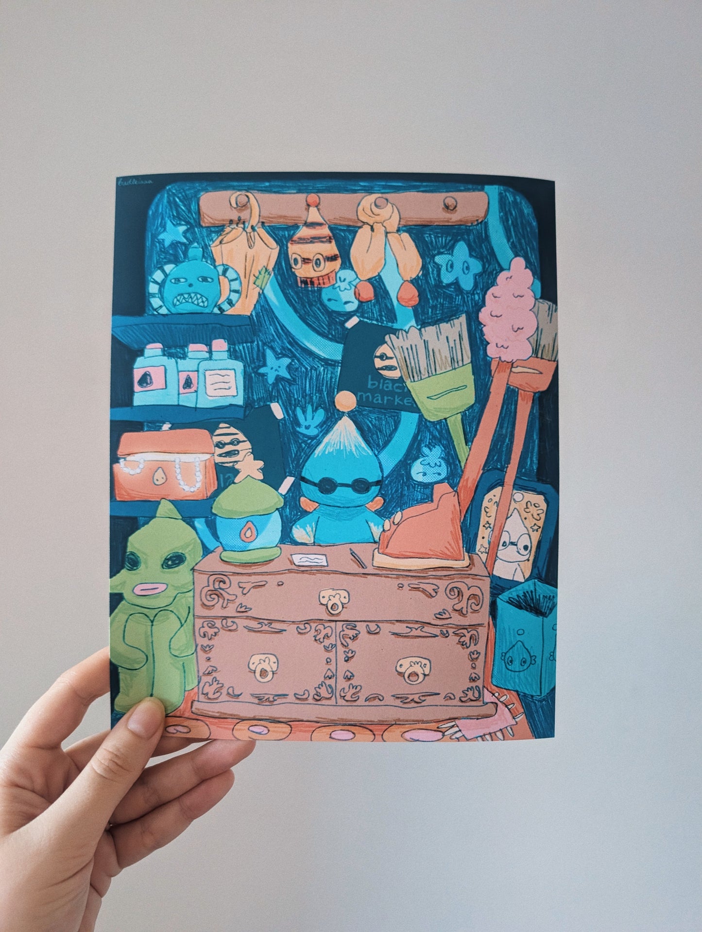 chao black market print 20x25cm