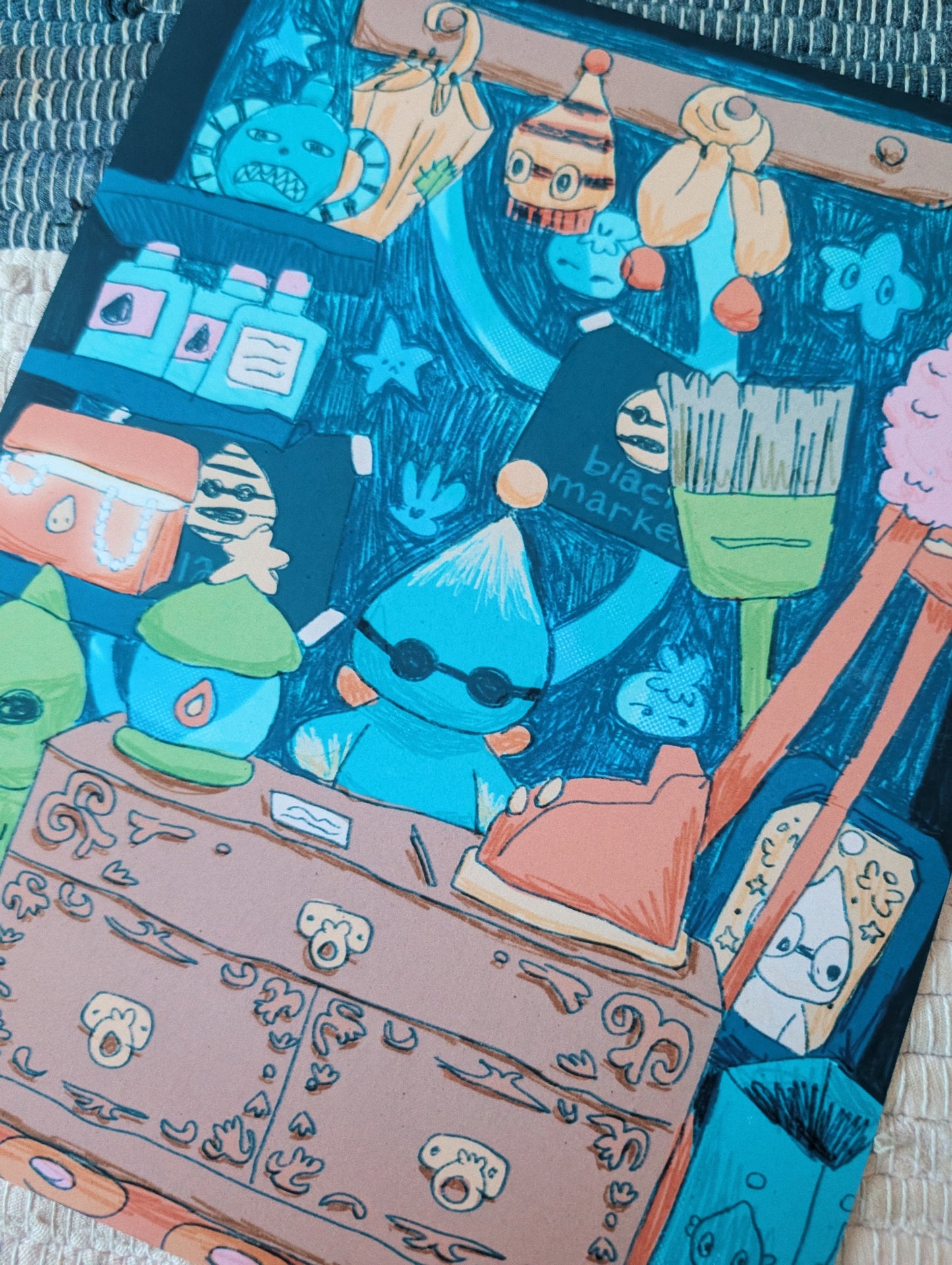 chao black market print 20x25cm
