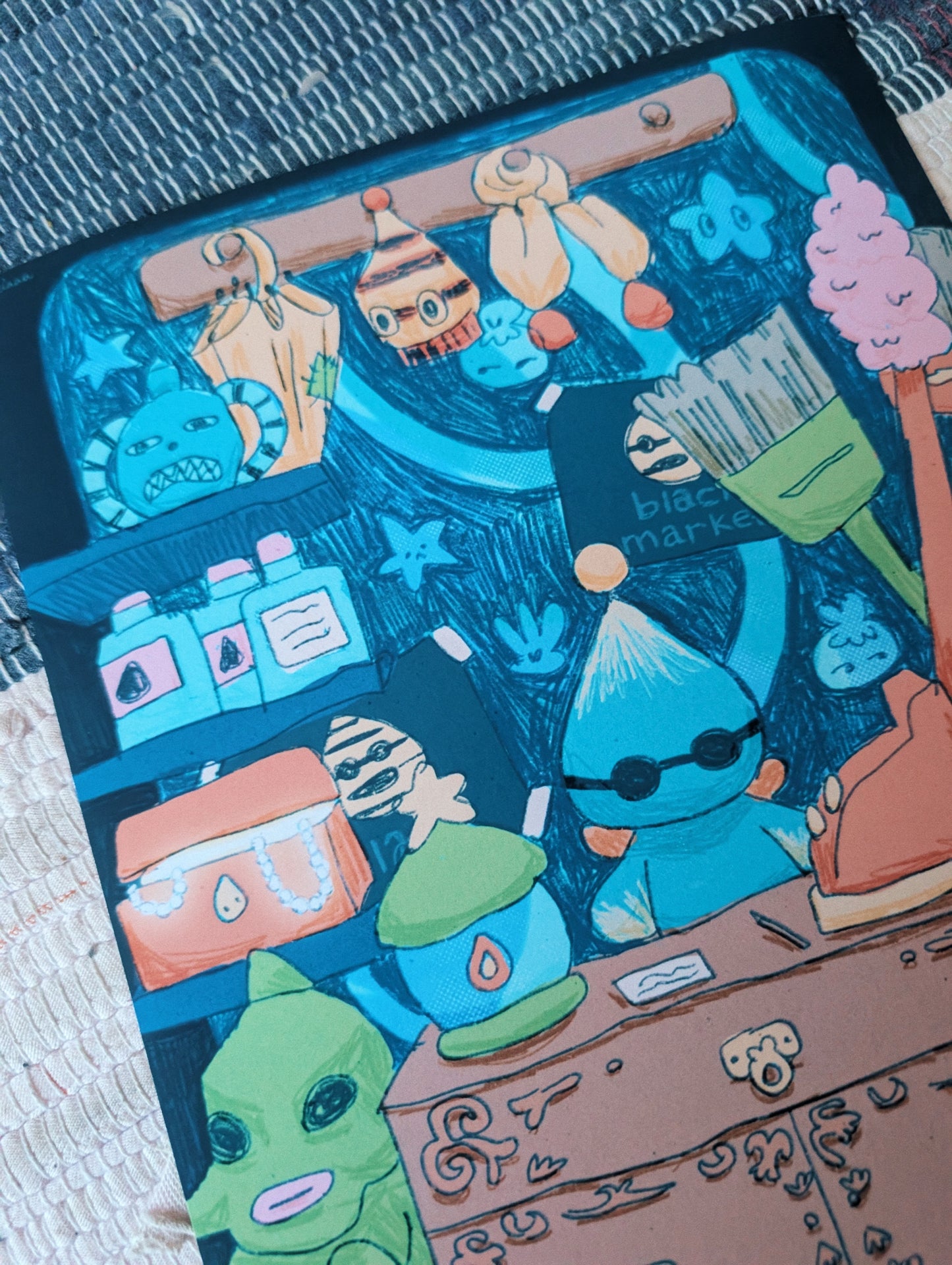 chao black market print 20x25cm