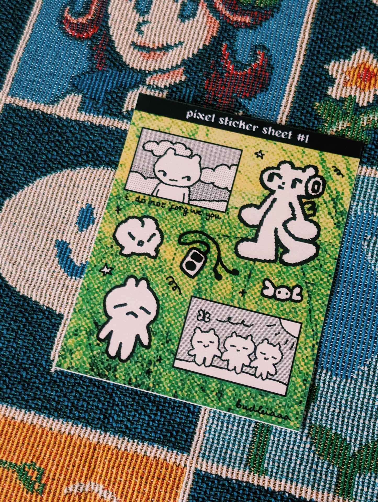 pixel sticker sheet #1