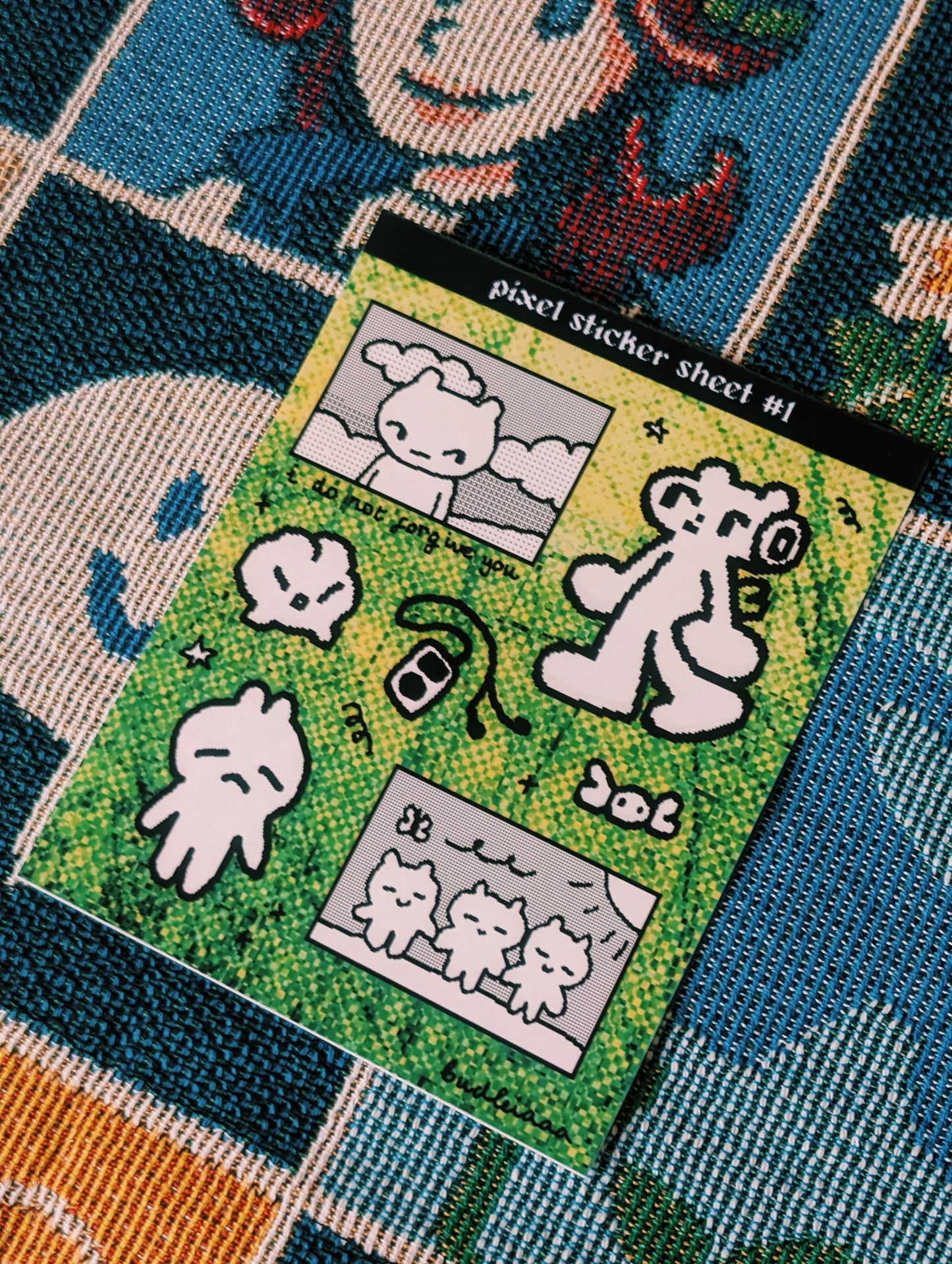 pixel sticker sheet #1