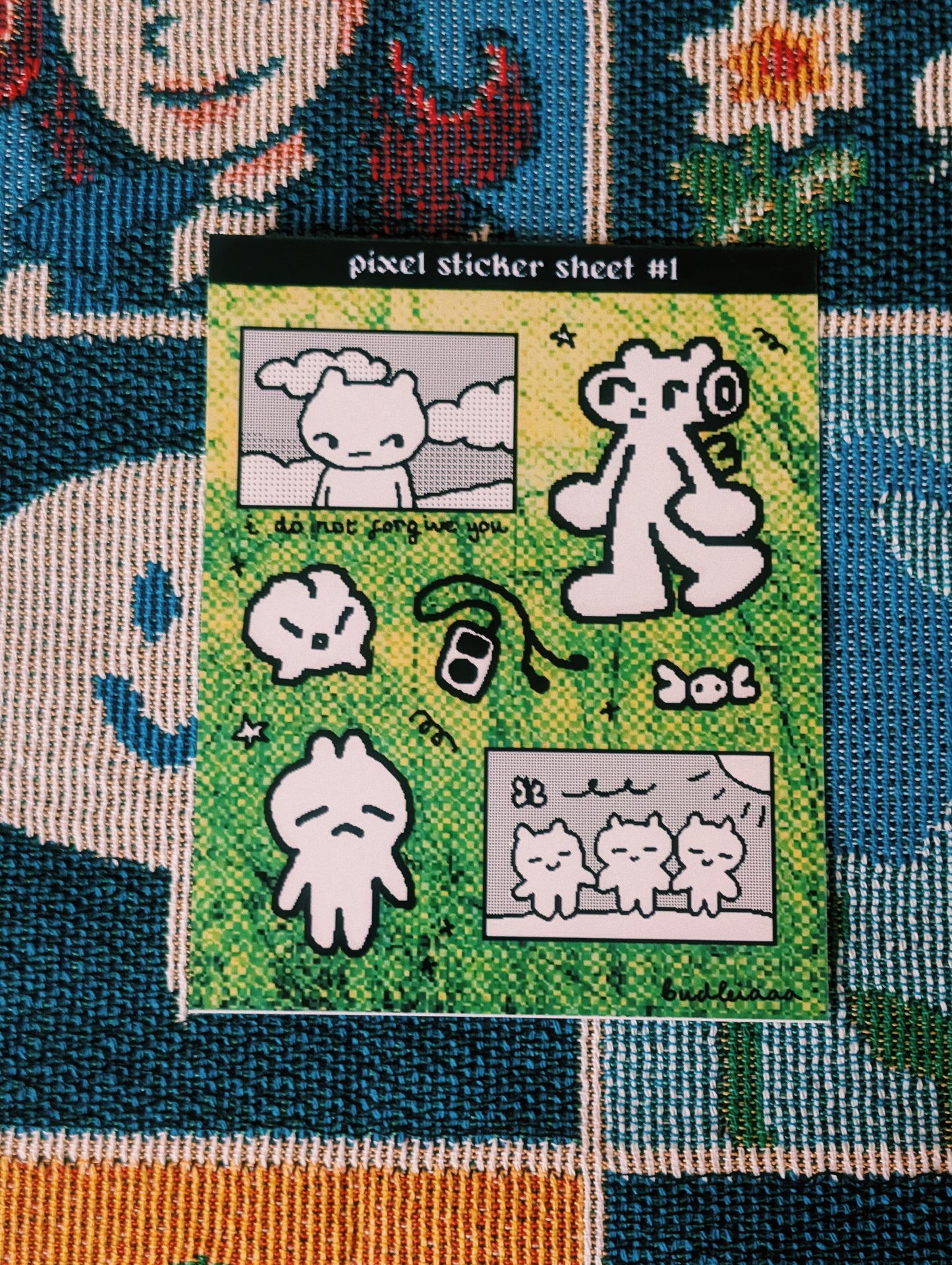 pixel sticker sheet #1