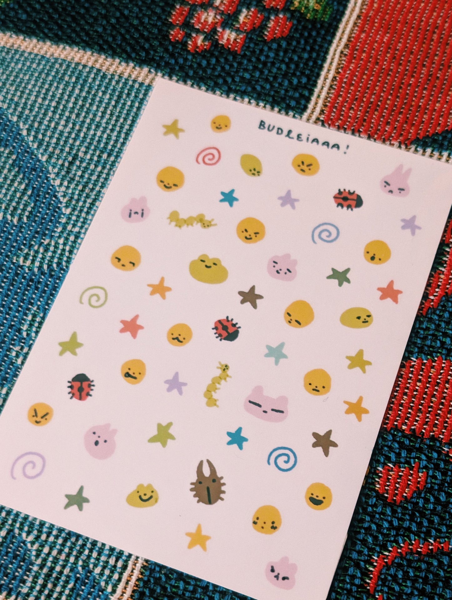 mini journal sticker sheet #1
