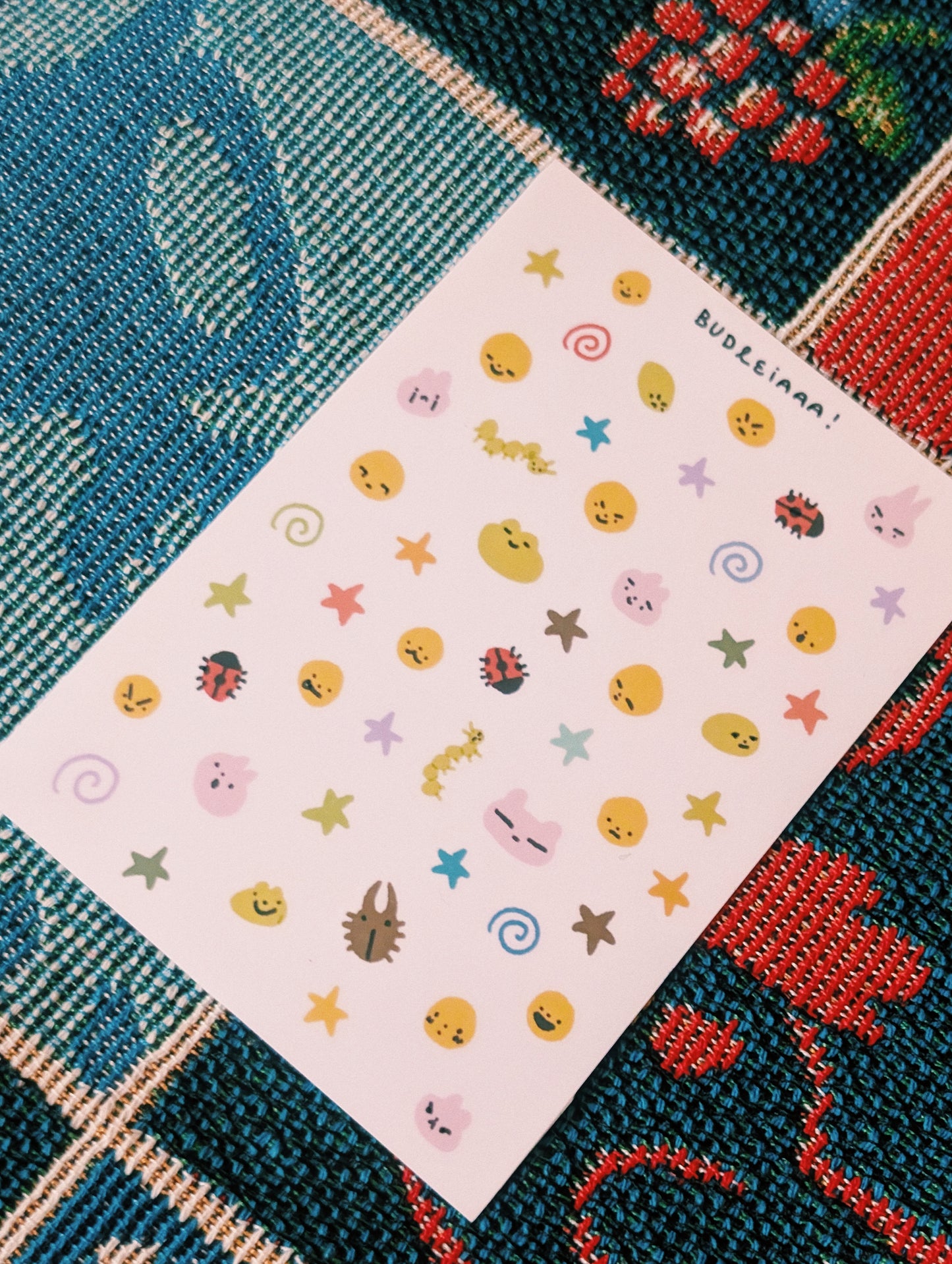 mini journal sticker sheet #1