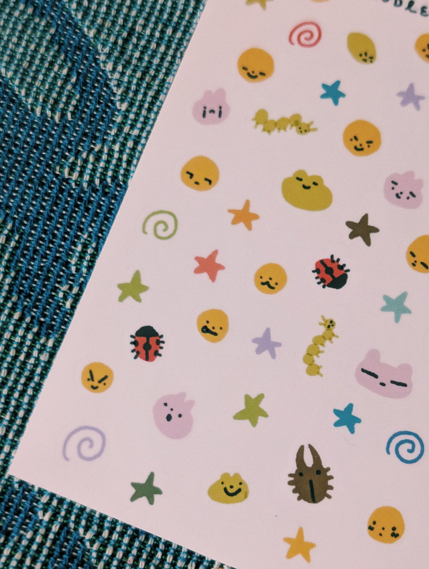 mini journal sticker sheet #1