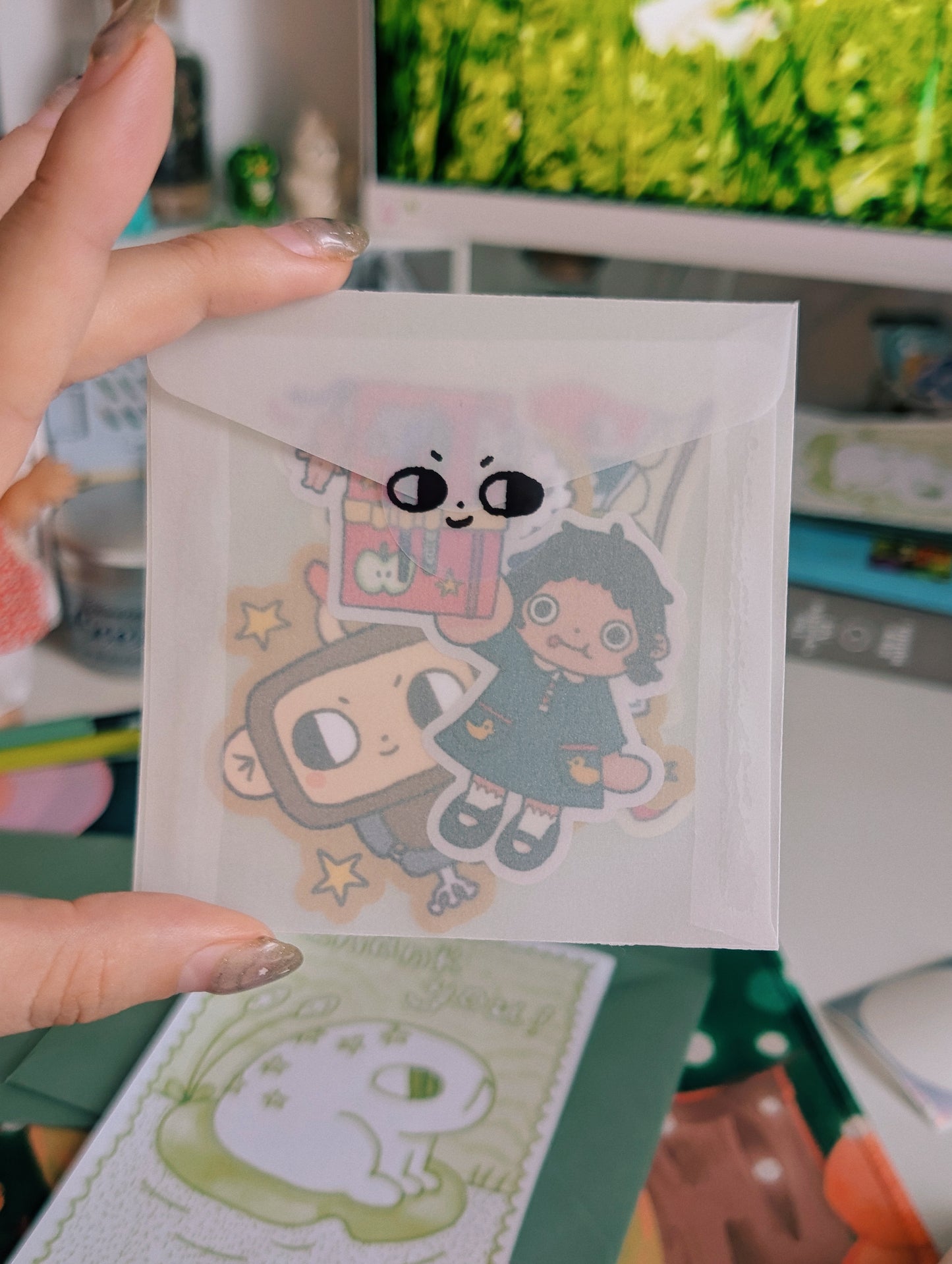 executive dysfunction cow sticker