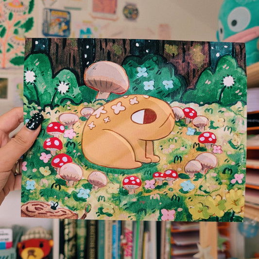 fairy circle print 20x25cm