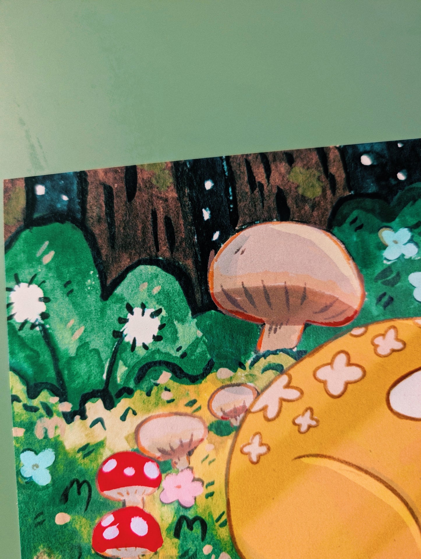 fairy circle print 20x25cm