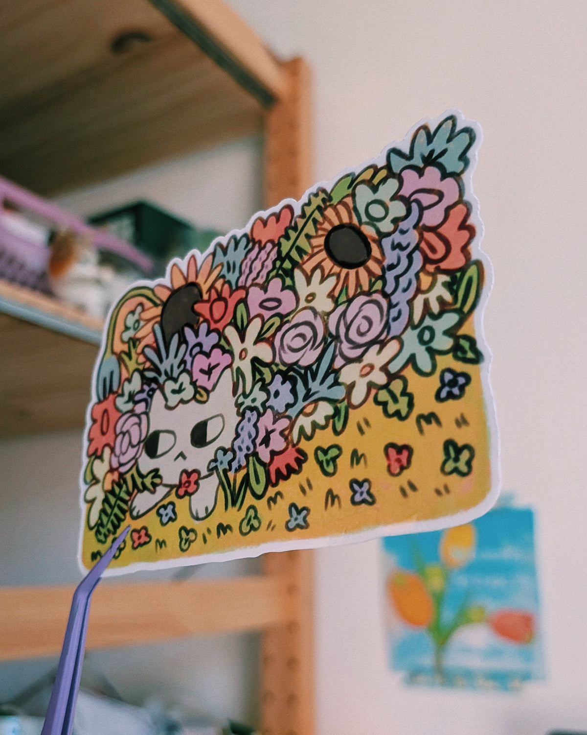 may queen kitty sticker