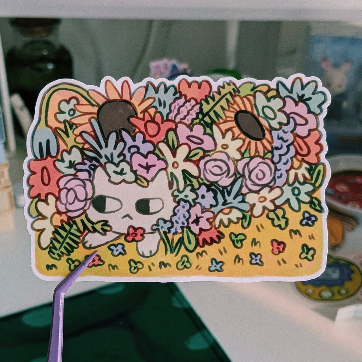 may queen kitty sticker