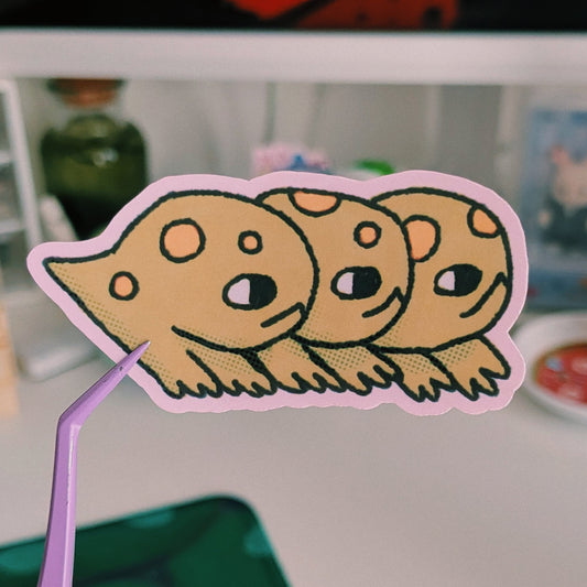 frog row sticker
